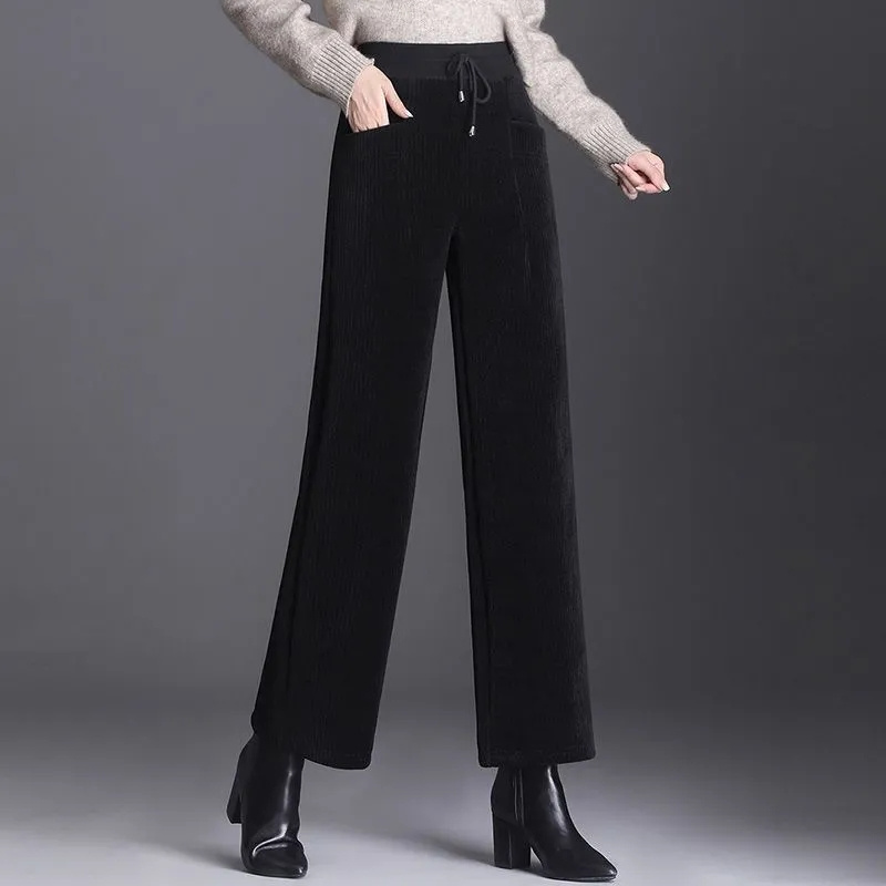 Autumn Winter Corduroy Wide Le - Corduroy Pant Warm ulasan dan harga