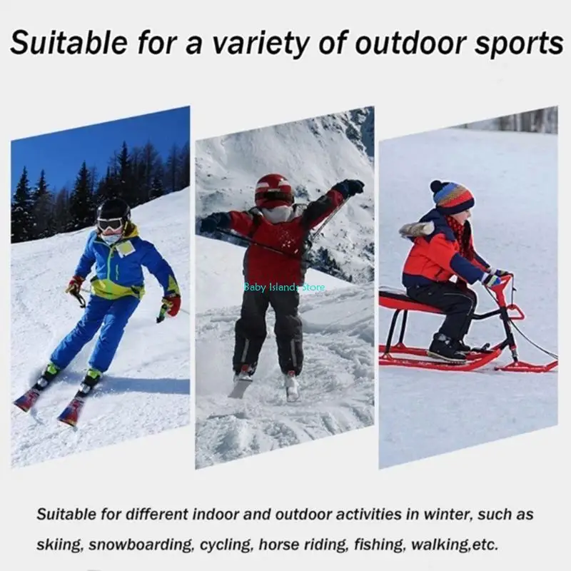 K92D Waterproof Ski Gloves Fas - Snow Glove Insulated ulasan dan harga