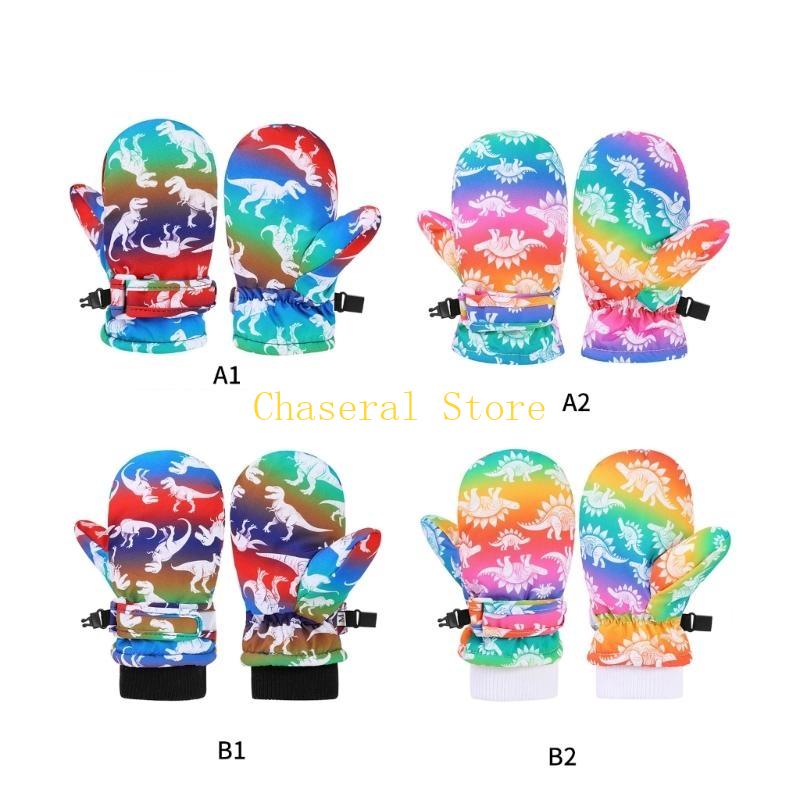 E7CE Boy & Girls Colorful Snow - Snow Glove Insulated ulasan dan harga