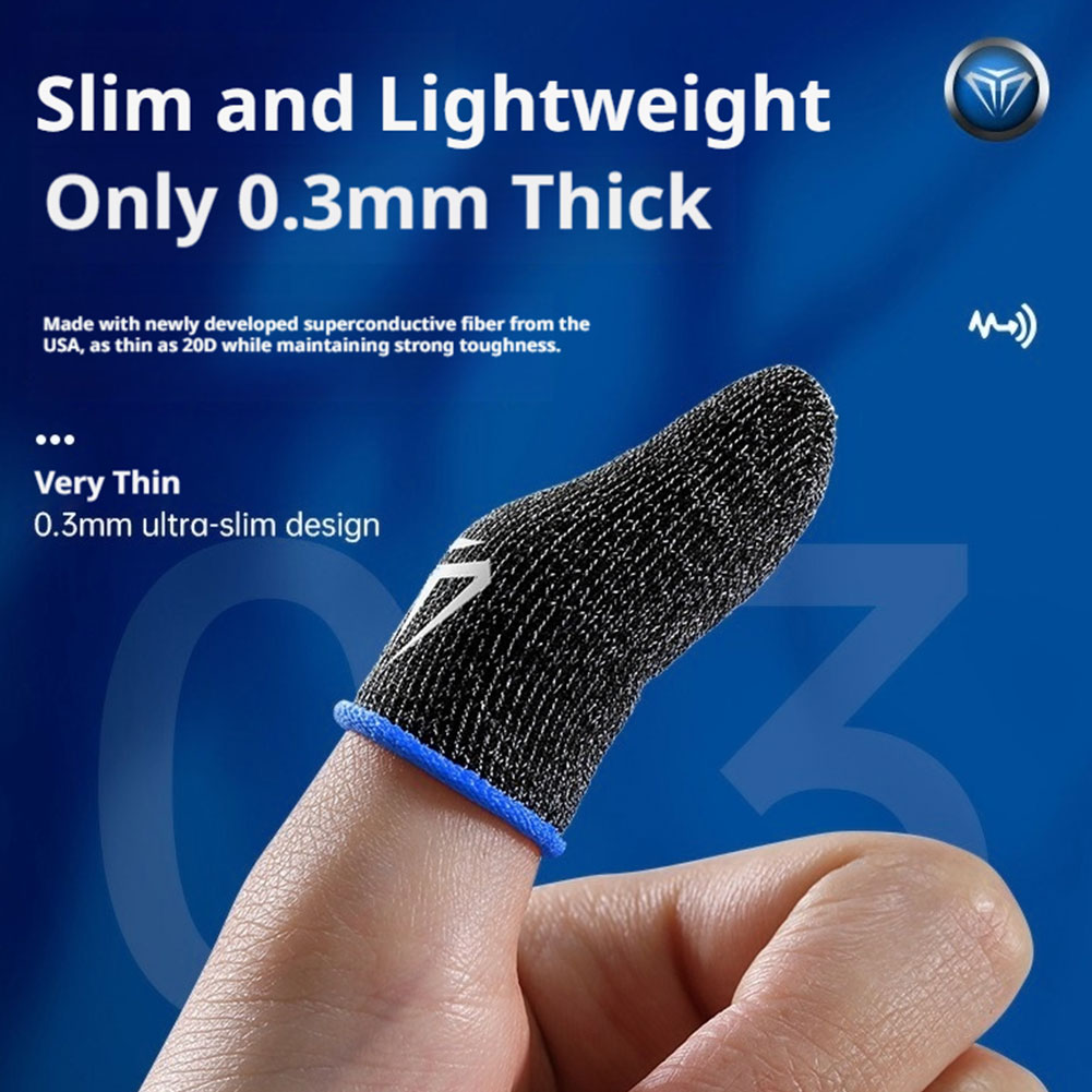 2/20PCS Gaming Fingertips Glov - Touch Screen Gloves ulasan dan harga